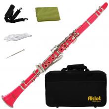Aklot Bb Beginner Clarinet 17 Keys with Durable ...